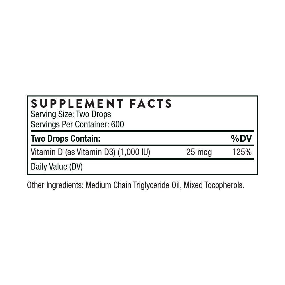 Thorne Vitamin D (Liquid)