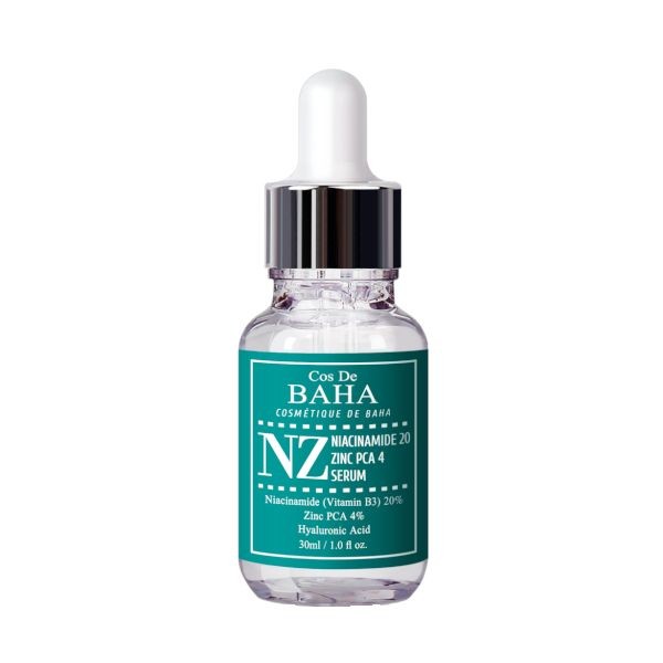 COS DE BAHA Niacinamide 20% + Zinc PCA 4% Serum (NZ)