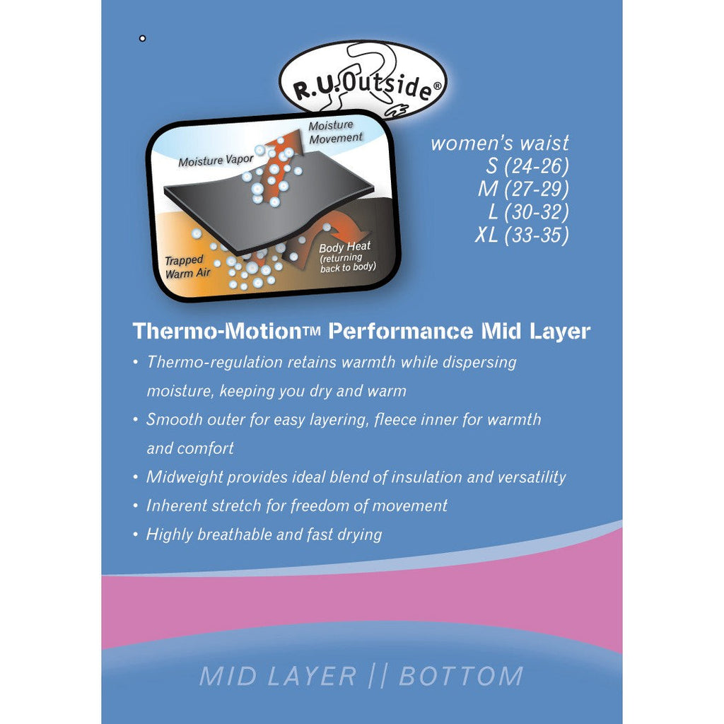 Thermo-MotionTM Midweight Fleece Pants Women's