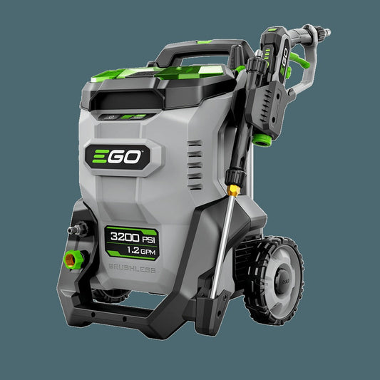 EGO POWER+ 3200 PSI Pressure Washer with two included 6.0Ah ARC LithiumTM batteries