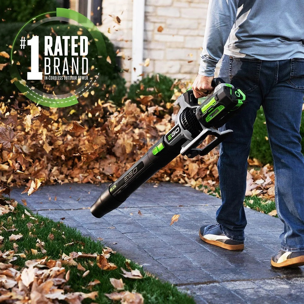 EGO | EGO POWER+ 880-CFM (200-MPH) Handheld Leaf Blower, w (2) 4Ah Batteries and Charger