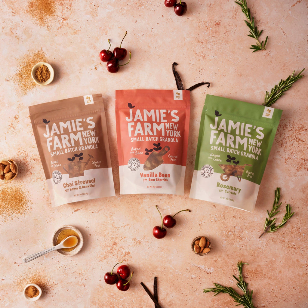 Jamie's Award-Winning Granola Trio