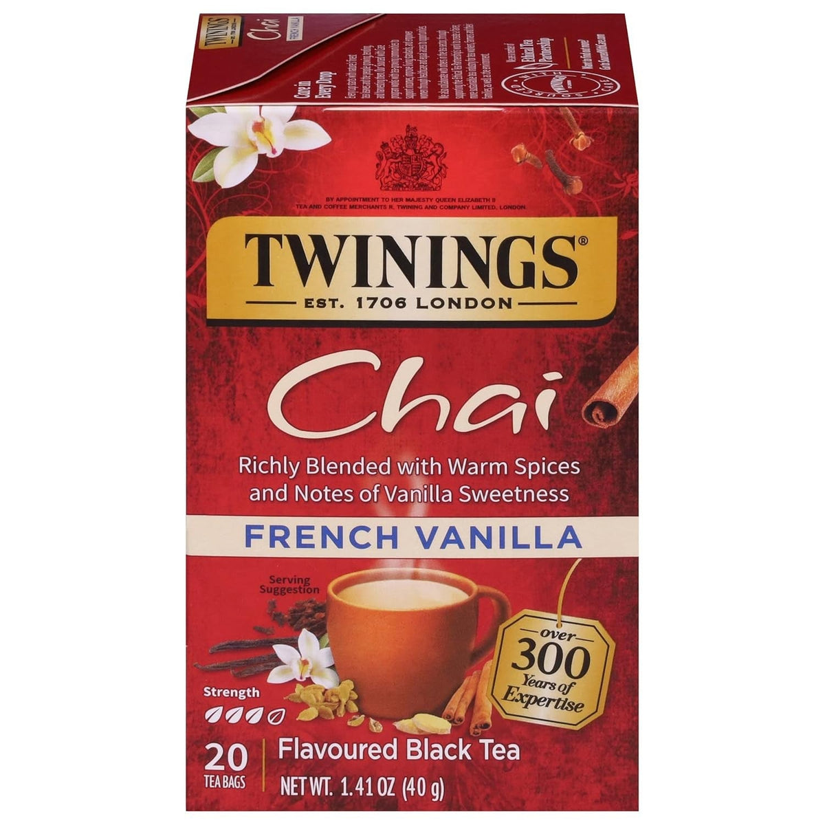 Twinings Pumpkin Spice Chai Black Tea — Living Room Autumn Centerpiece Pairing, Warm Spice Aroma Sets Cozy Mood