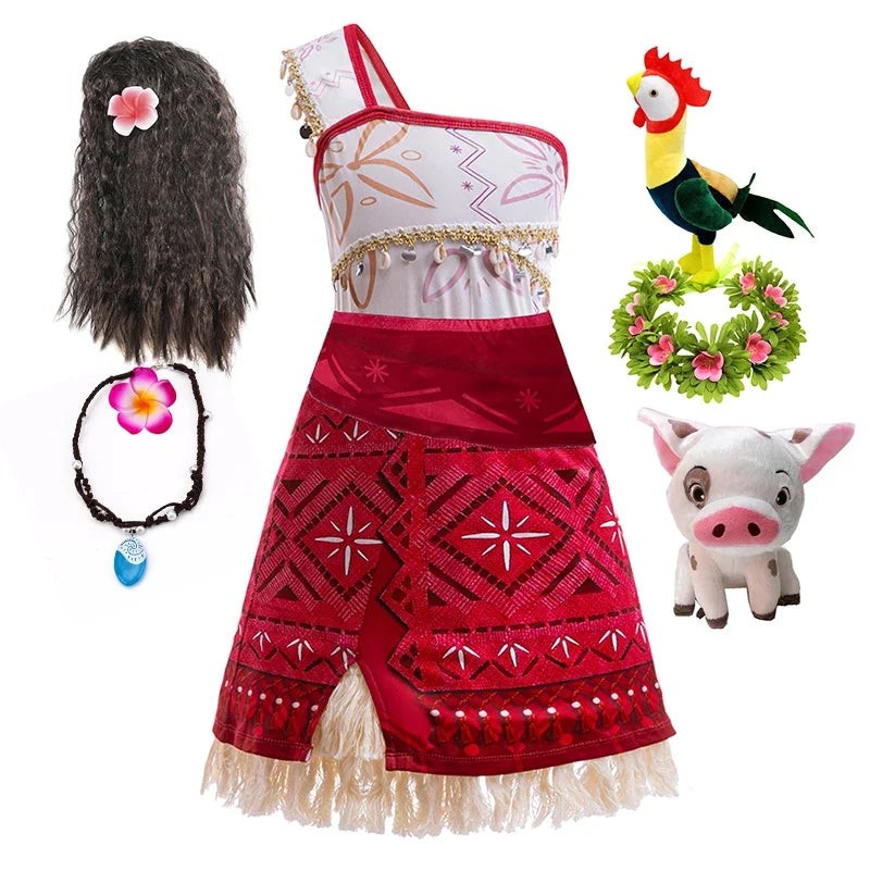 Island Princess Halloween Adventure Costume Party Dress