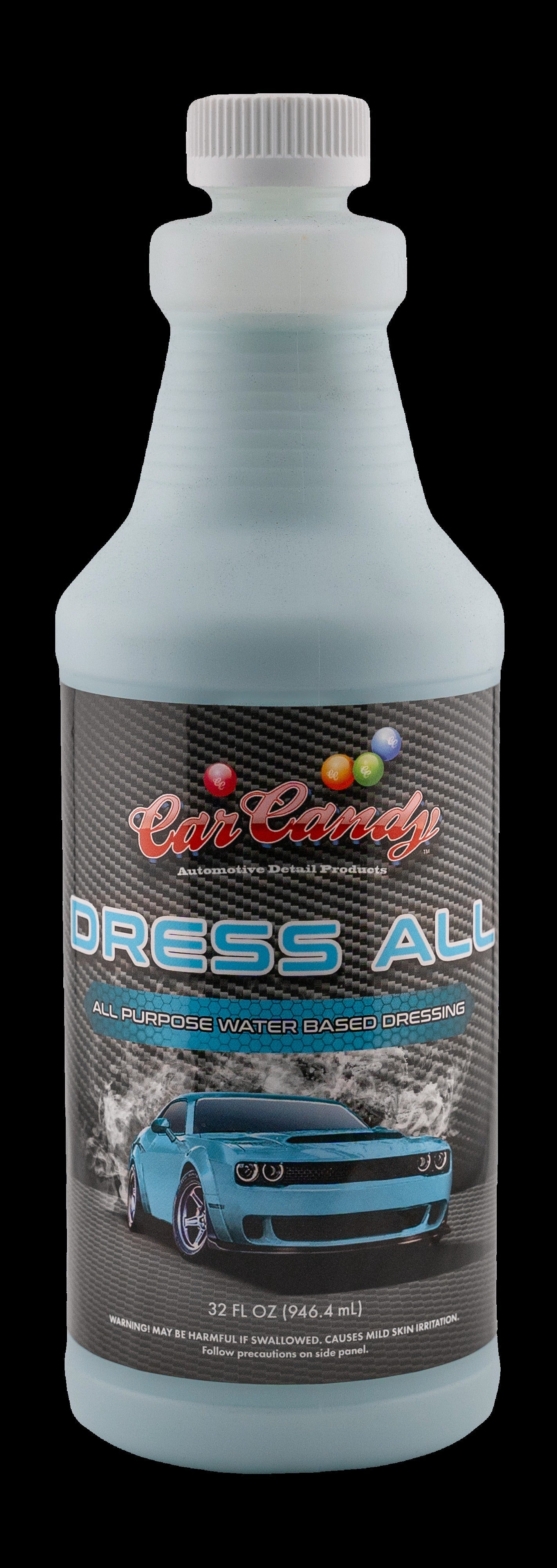 Car Candy | Dress All Ready-to-Use Water-Based Dressing – For Vinyl, Rubber, and Plastic Surfaces