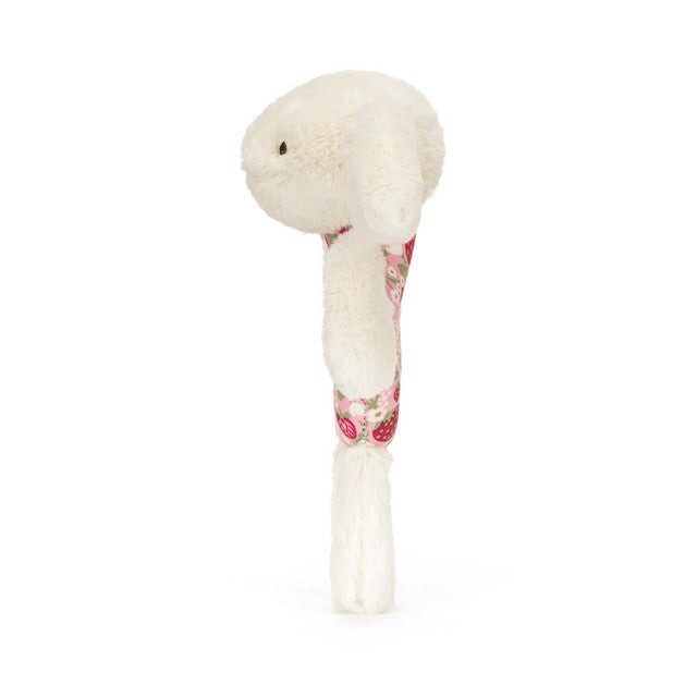 Jellycat Blossom Cream Bunny 'Berry' Ring Rattle 害羞奶油「野莓碎花」兔子搖鈴