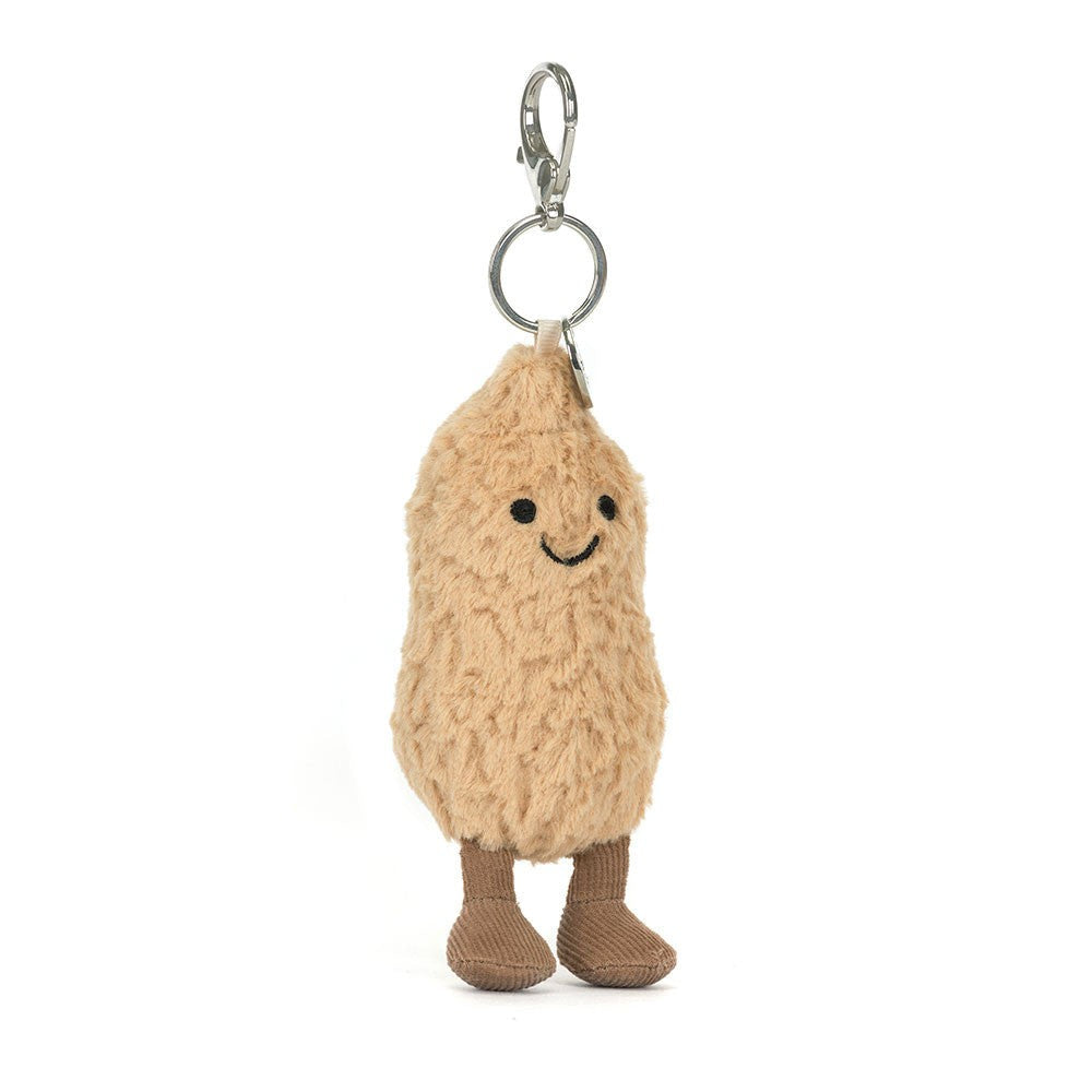 Jellycat Amuseables Peanut Bag Charm 花生 (鎖匙扣)