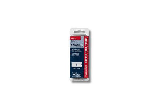 GDI AccuTec Pro 1" Single Edge Blade 100 Pack