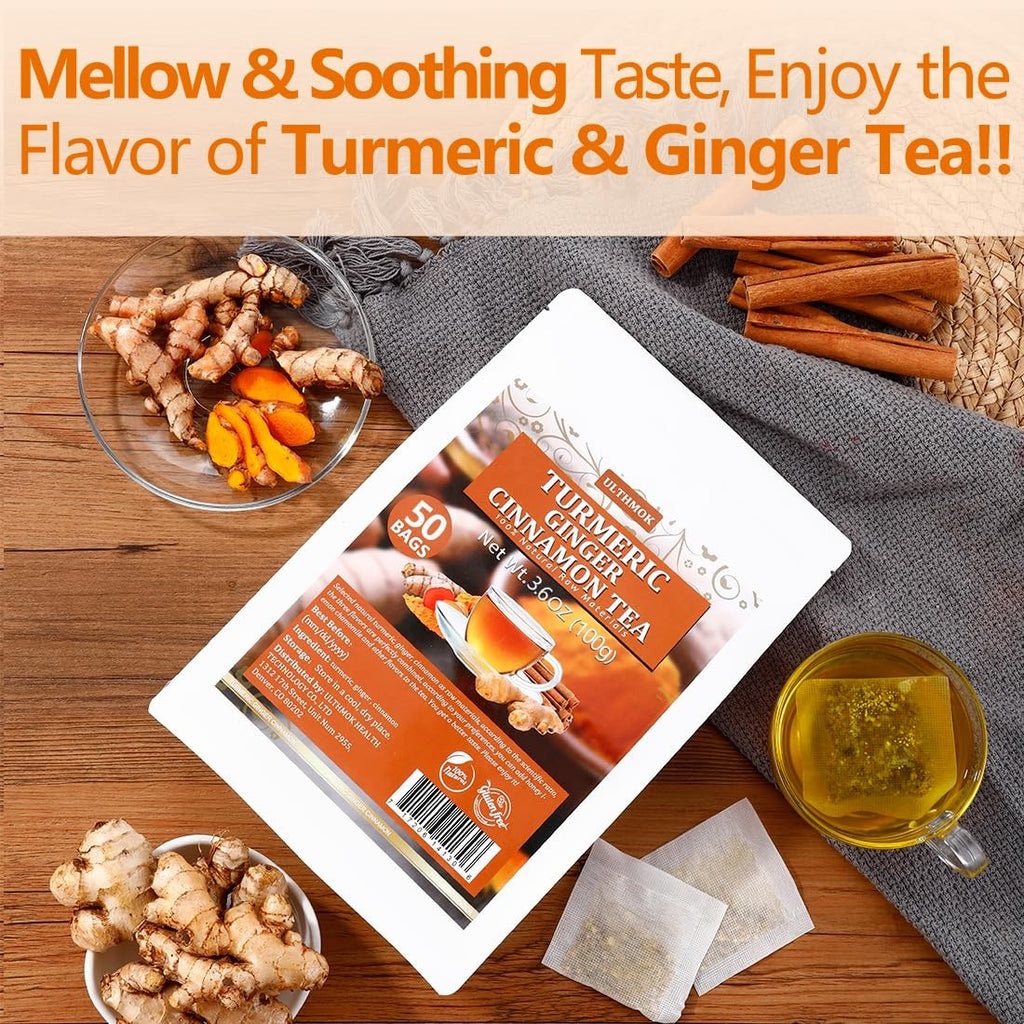 Caffeine-Free Turmeric Blend – Effortless Loose-Routine Tea for Capsule Pantries and Less-Is-More Spaces
