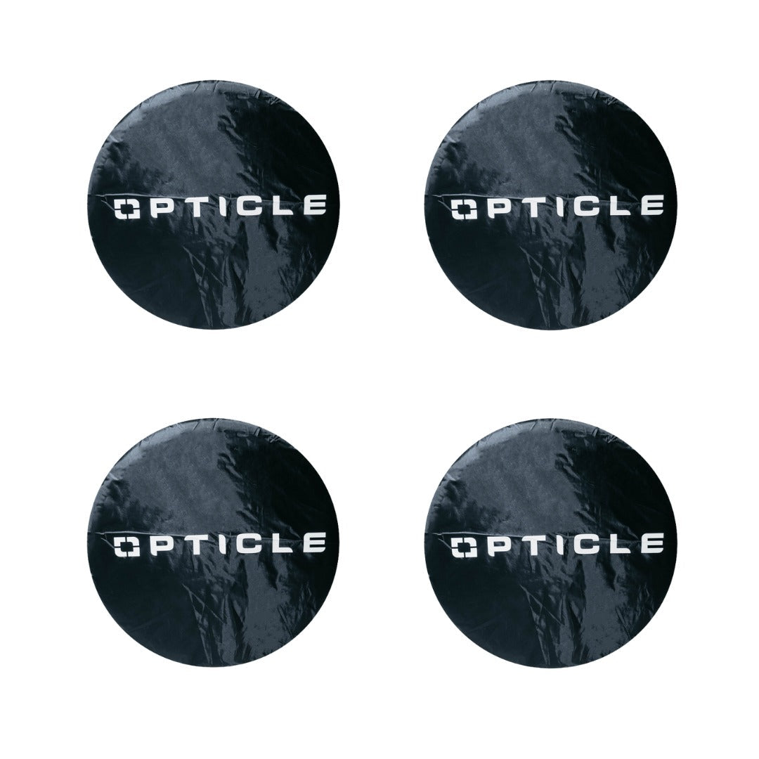 OPTICLE | Nylon Wheel Covers – Premium Paint & Tire Protection Covers for Detailing and Polishing