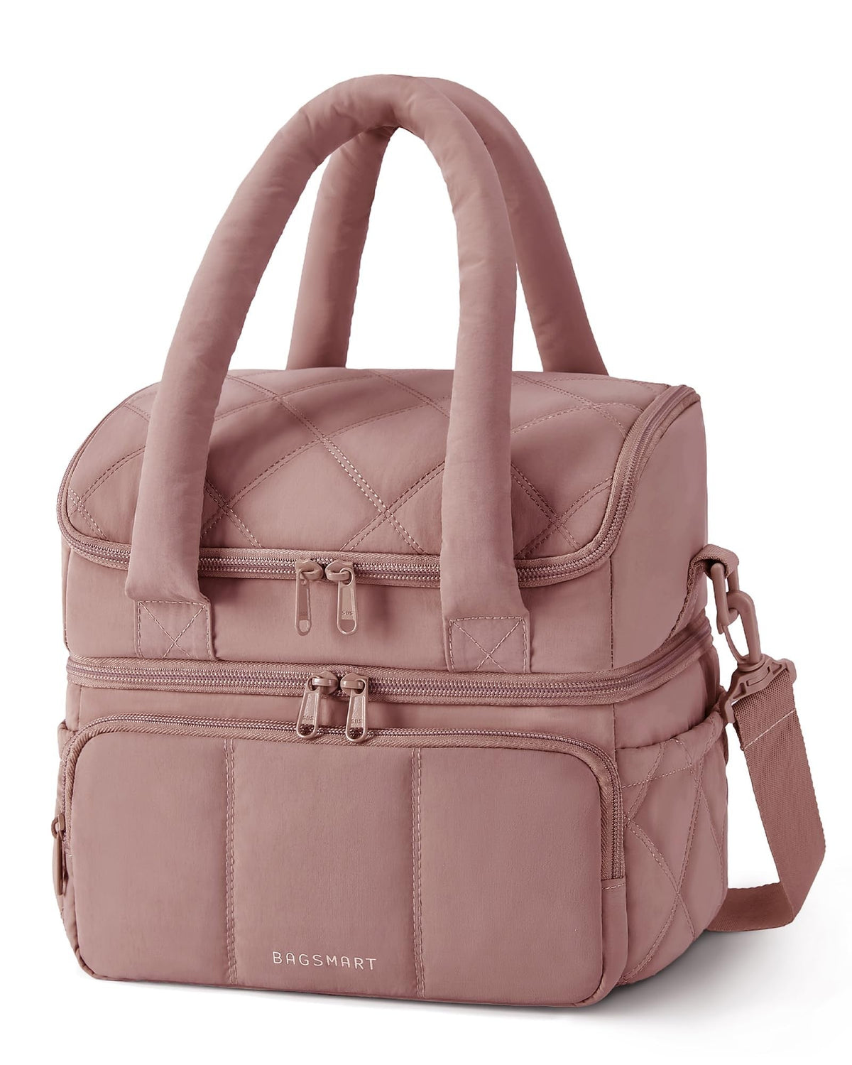 BAGSMART Puffer Lunch Cooler – Reusable Meal Prep Tote for Fitness Lovers Tracking Macros on the Go