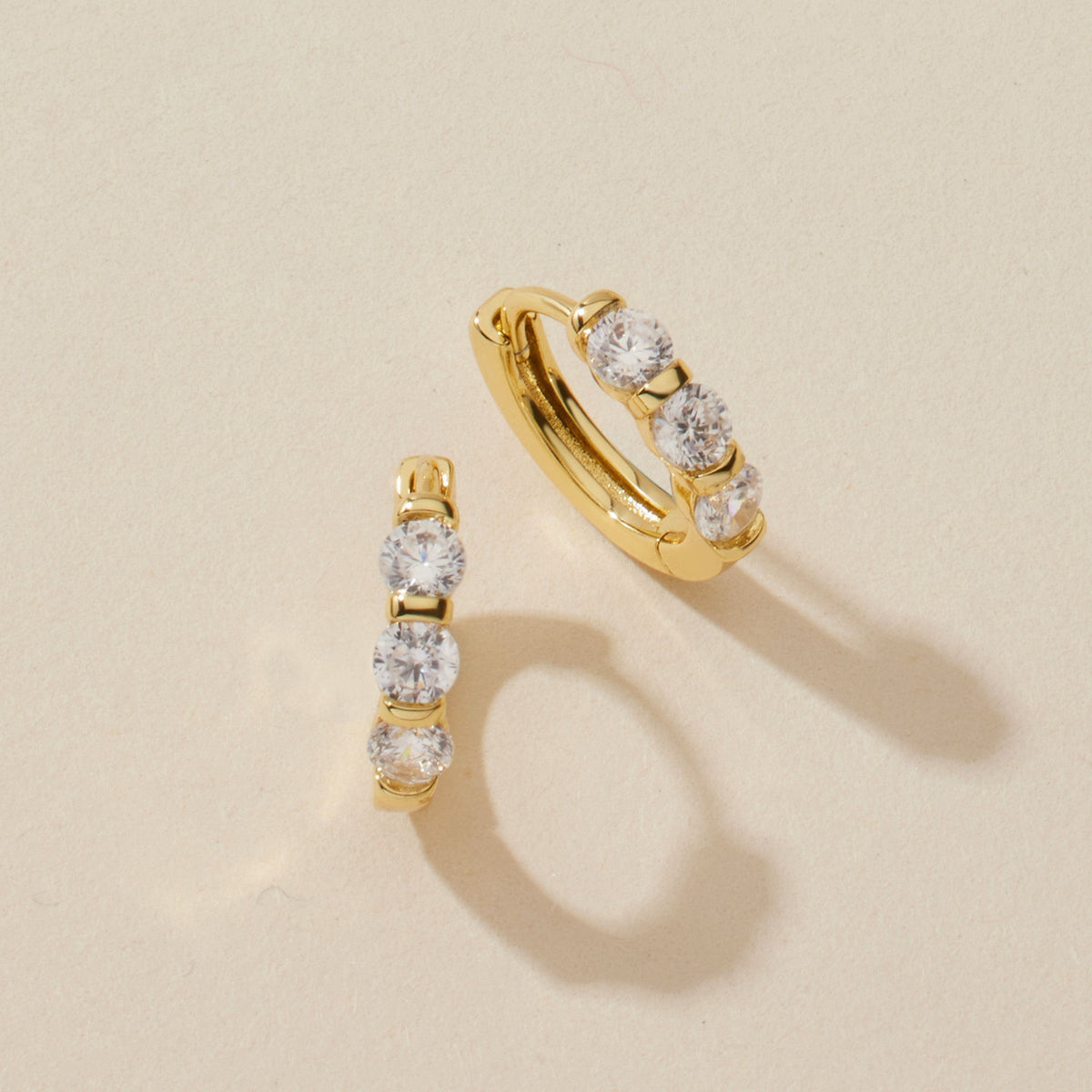 Gold Filled Classic Huggies