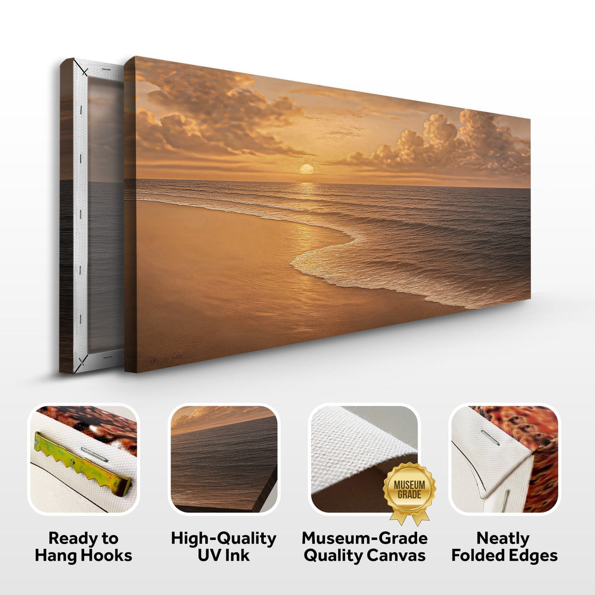 Beach Shoreline Coastal Wall Art VIII