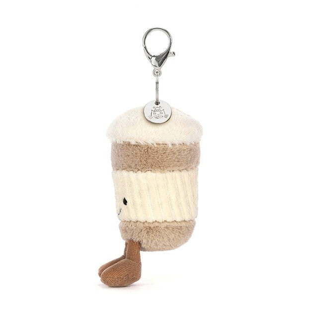 Jellycat Amuseables Coffee-to-Go Bag Charm 咖啡杯鑰匙扣