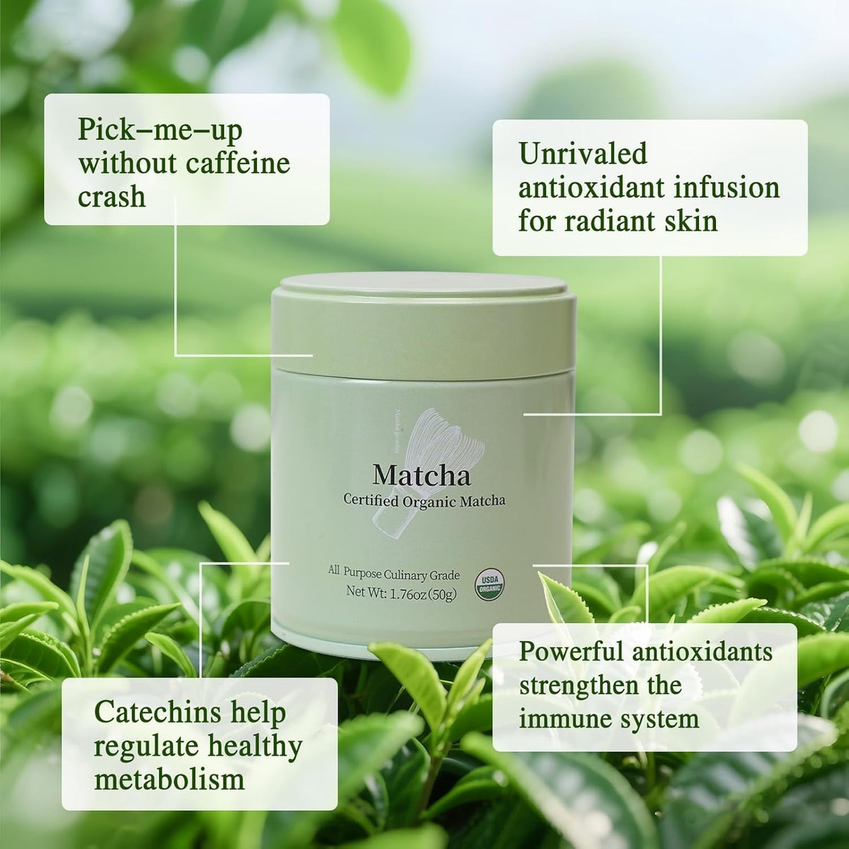 MatchAdmire Ceremonial Grade Matcha Set for Birthday Gifts for Her and Plant-Based Foodies