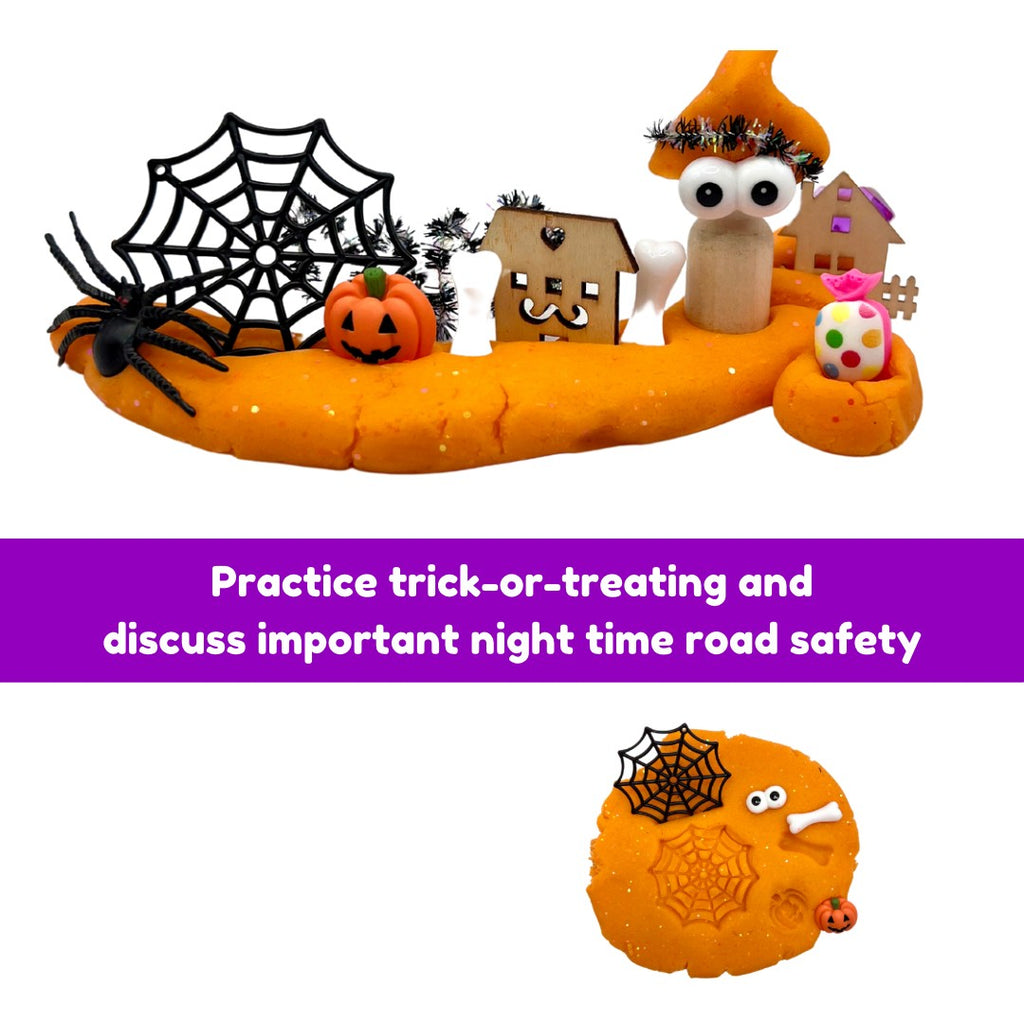 Halloween Pumpkin Playdough Sensory Kit