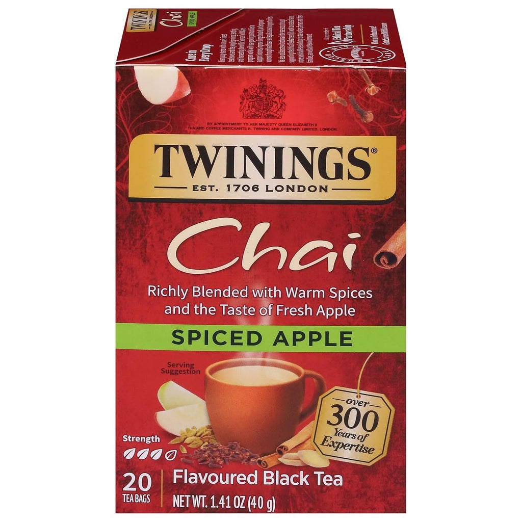Twinings Pumpkin Spice Chai Black Tea — Living Room Autumn Centerpiece Pairing, Warm Spice Aroma Sets Cozy Mood
