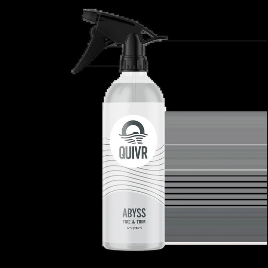 Quivr | Abyss Ultra Black Tire Dressing — Deep Gloss Tire & Trim Restorer Short Overview