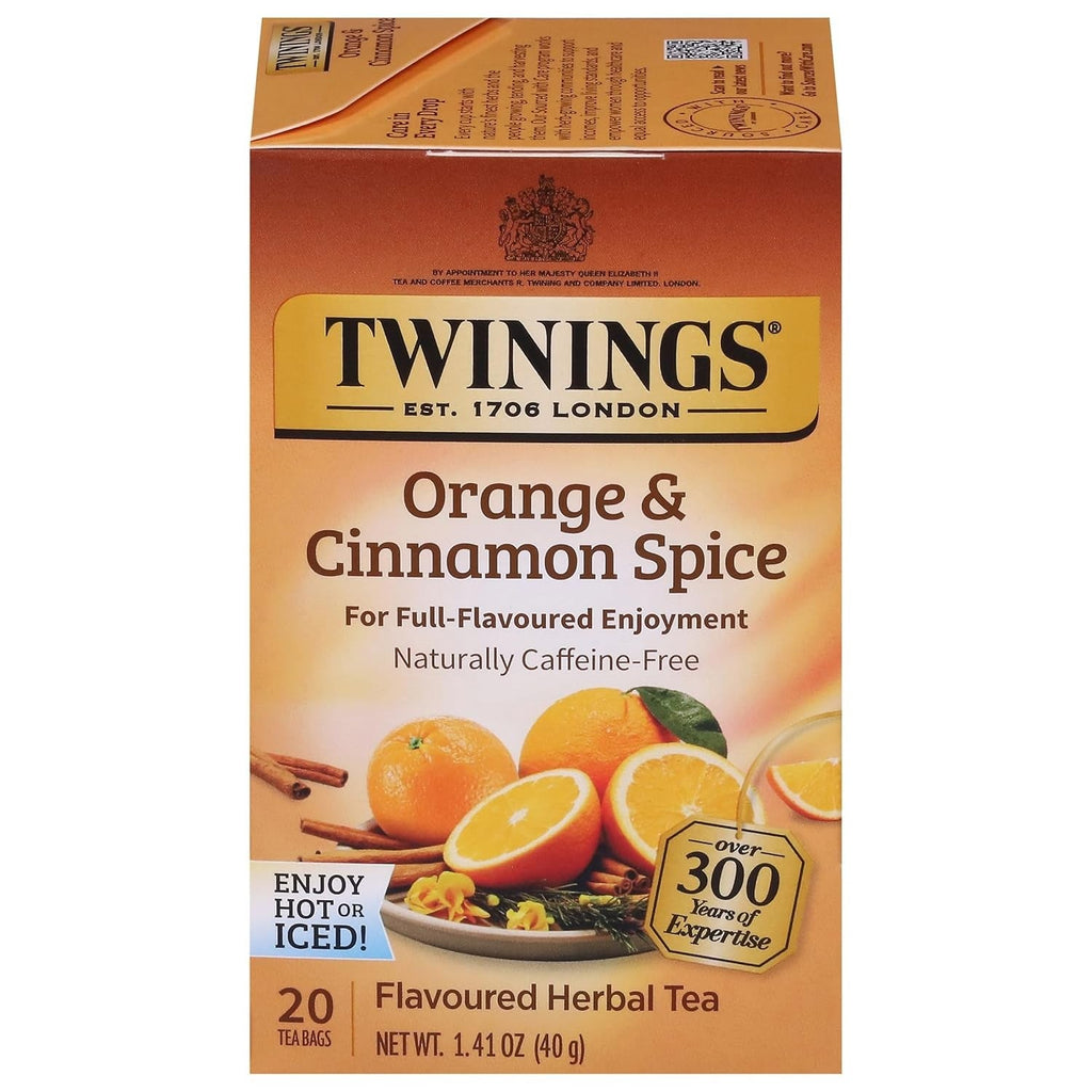 Twinings Pumpkin Spice Chai Black Tea — Living Room Autumn Centerpiece Pairing, Warm Spice Aroma Sets Cozy Mood