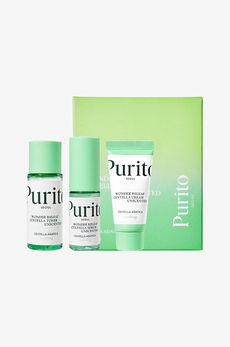 PURITO Wonder Releaf Centella Mini Kit Unscented