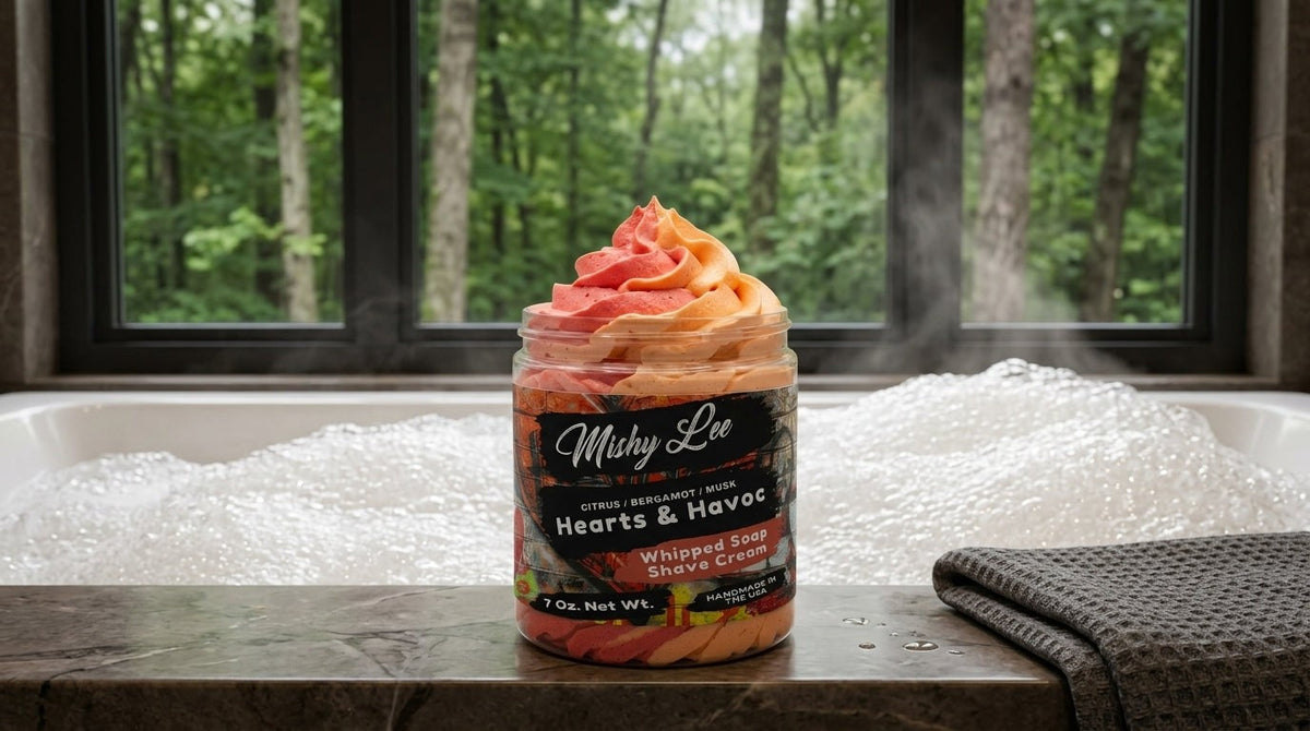 Hearts & Havoc Men's Whipped Soap and Shave Cream