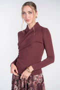 Yael Top- Burgundy