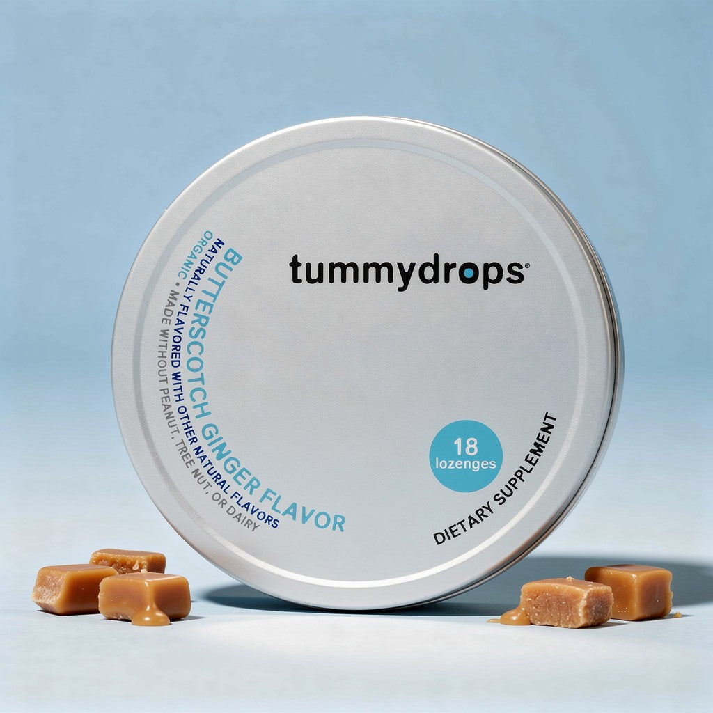 Organic Ginger Butterscotch Tummydrops, 18 ct