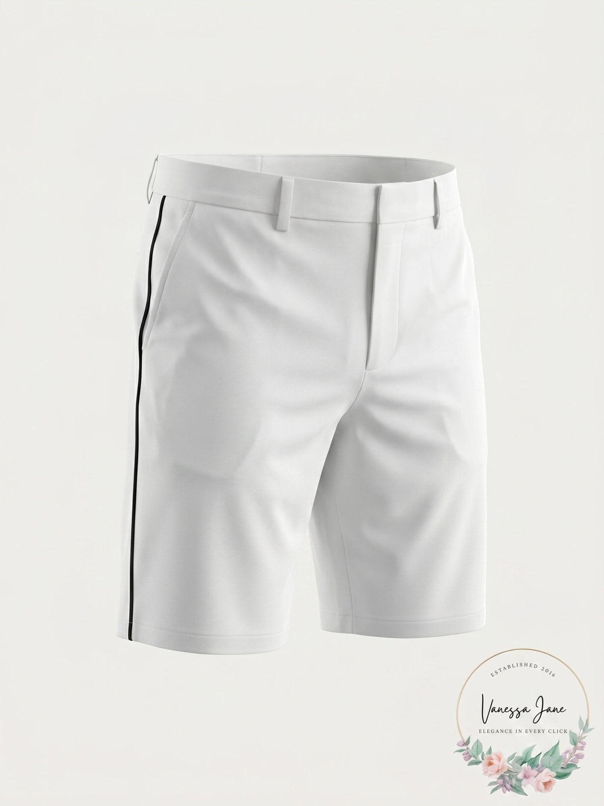 Calvin Klein Mens Flat-Front 10 In Shorts, Size 32