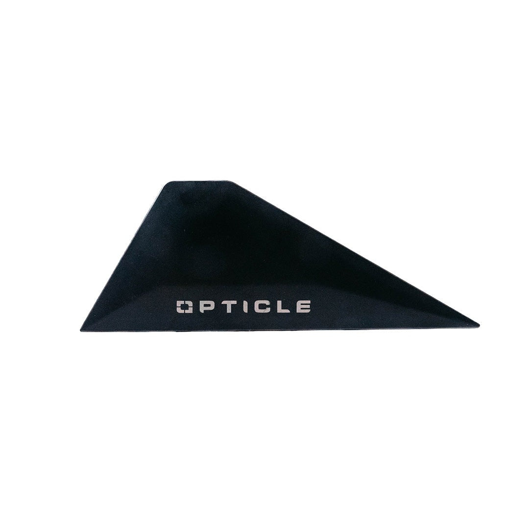 OPTICLE | 90-degree Triangle Squeegee (black)