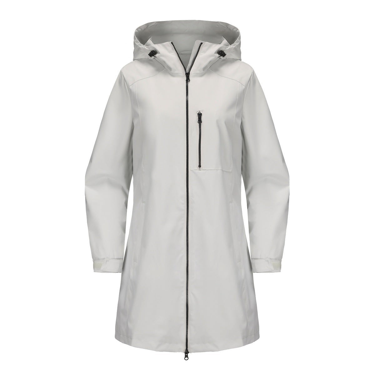 Outdoor Sports Waterproof Windbreaker Women Hooded Long Sleeve Spring Autumn Coat Loose Casual Windproof Women Clothing