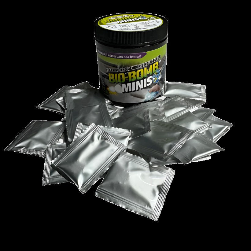 BIO BOMB Mini Dissolvable Cleaning & Deodorizing Tablets