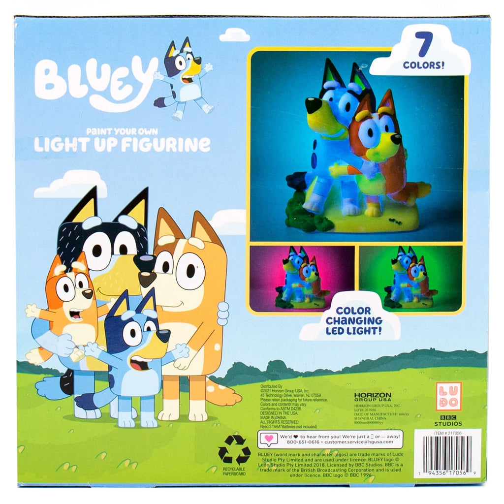 Bluey & Bingo Paint Your Own Night Lamp Art Set