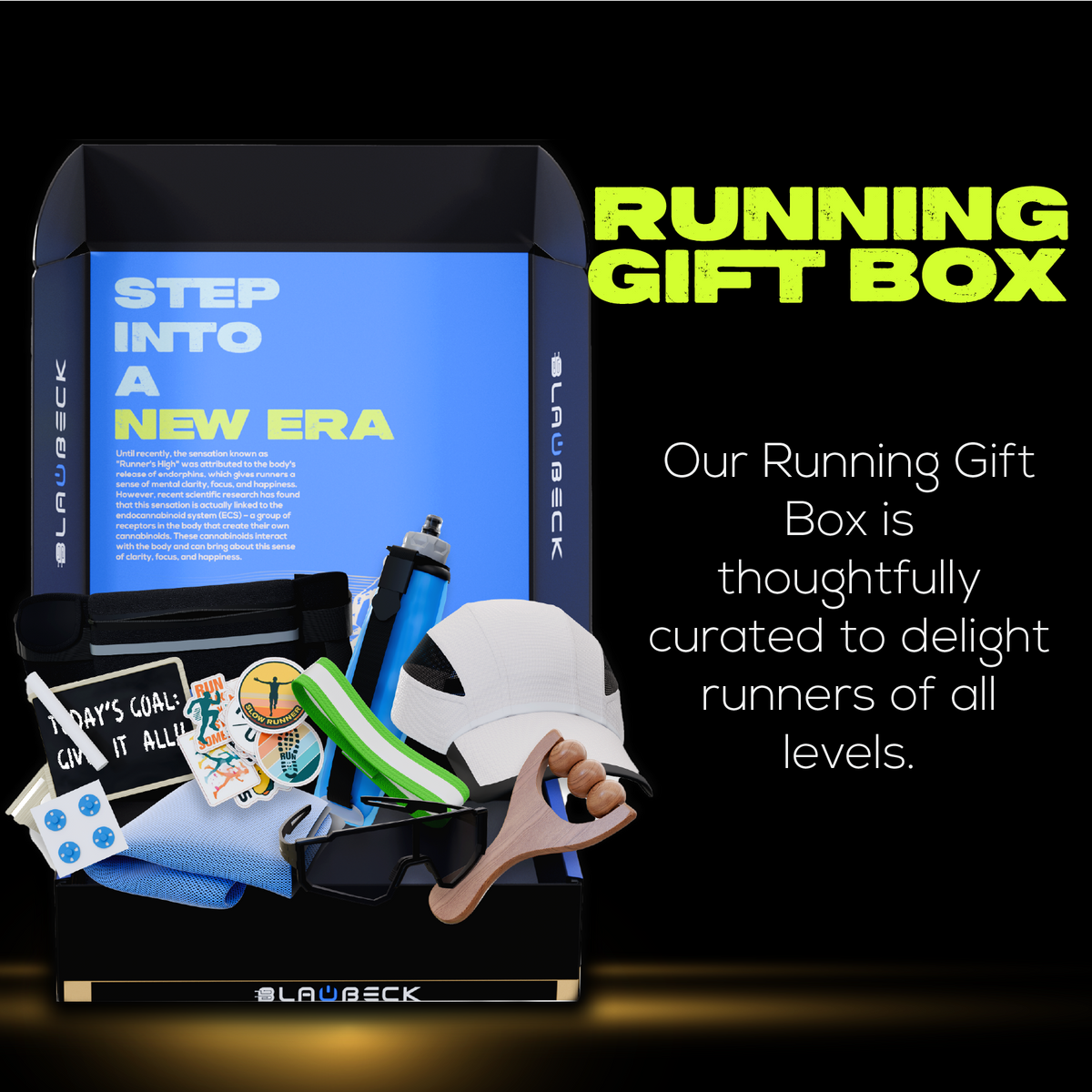 Ultimate Running Gift Box – Cool Runner Presents and Marathon Essentials Women's – Father's Day Running Gift for Men