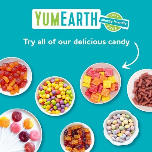Yumearth Organic Sour Giggles Chewy Candy – Allergy Friendly, No Artificial Dyes, Non Gmo, Gluten Free, Sour Fruit Flavored, Vegan Candy Snacks With No Artificial Flavors, 0.5 Ounce (Box Of 15)?