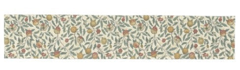 Pretty Camper - William Morris - Fruit and Botanical Bed Runner and Pillow Set