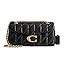 COACH Women's Pebble Tabby Shoulder Bag | Quilted, 26, with Chain