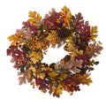 24" Oak Leaf, Acorn & Pine Wreath