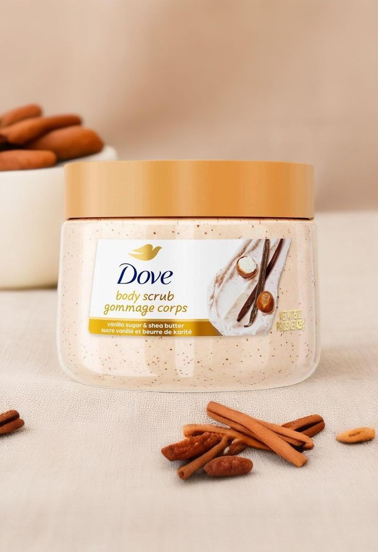 Dove Vanilla Sugar & Shea Butter Body Scrub