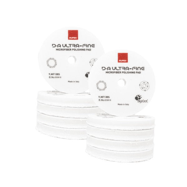 RUPES D-A Ultra-Fine Microfiber Pad (White)