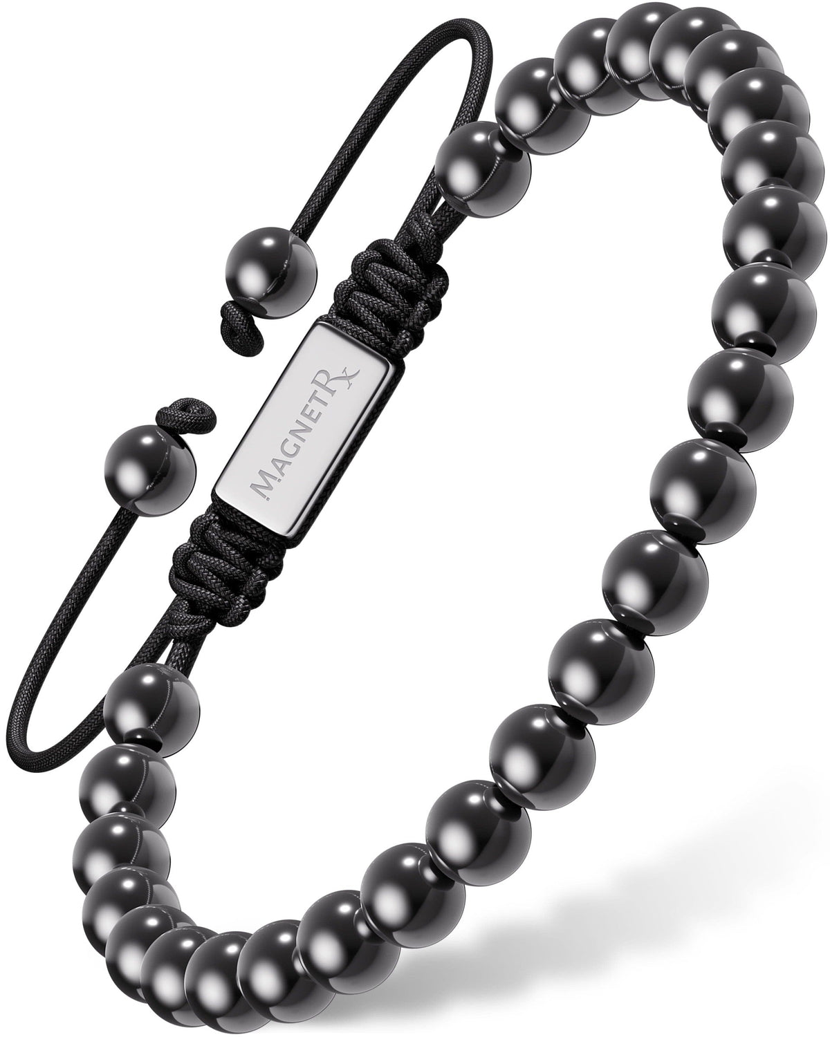 High Power Magnetic Hematite Bracelet Classic 6mm Bead