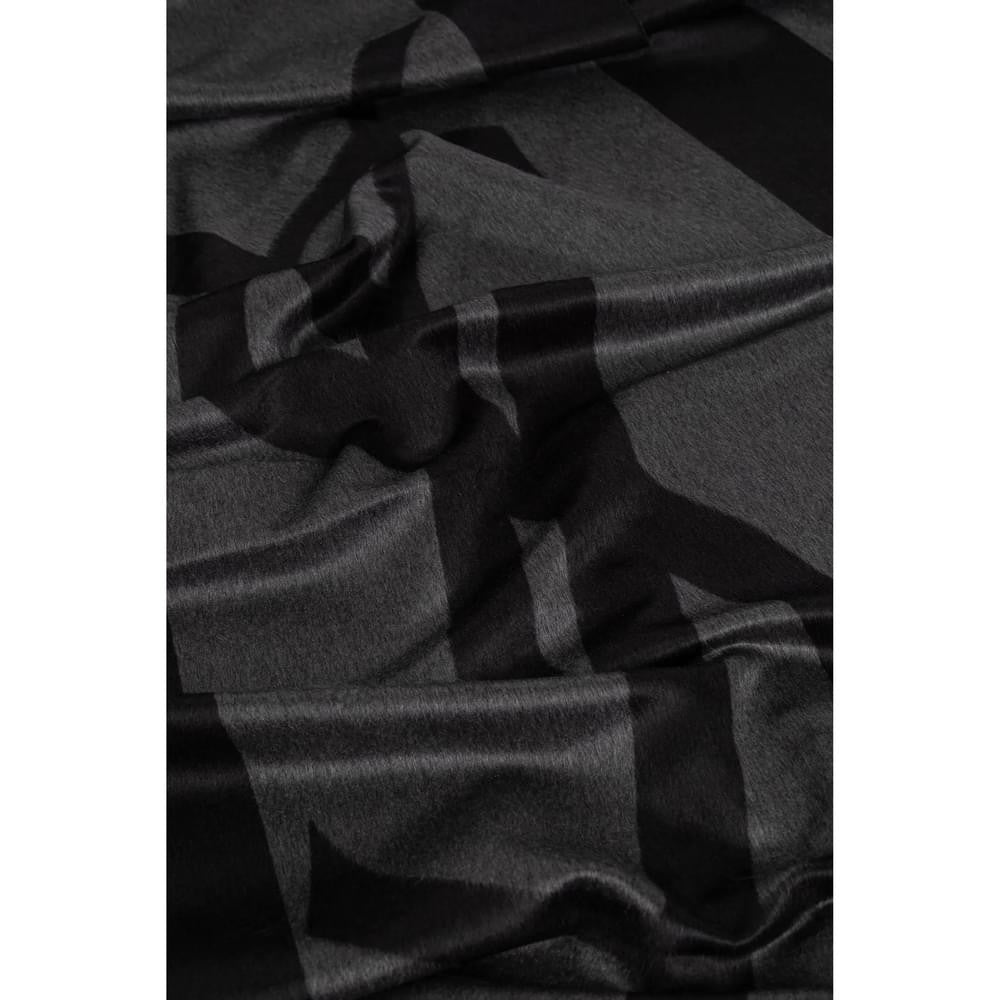 Saint Laurent Grey Scarves Men