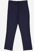 Skinny Fit Boys Dress Pants- Navy