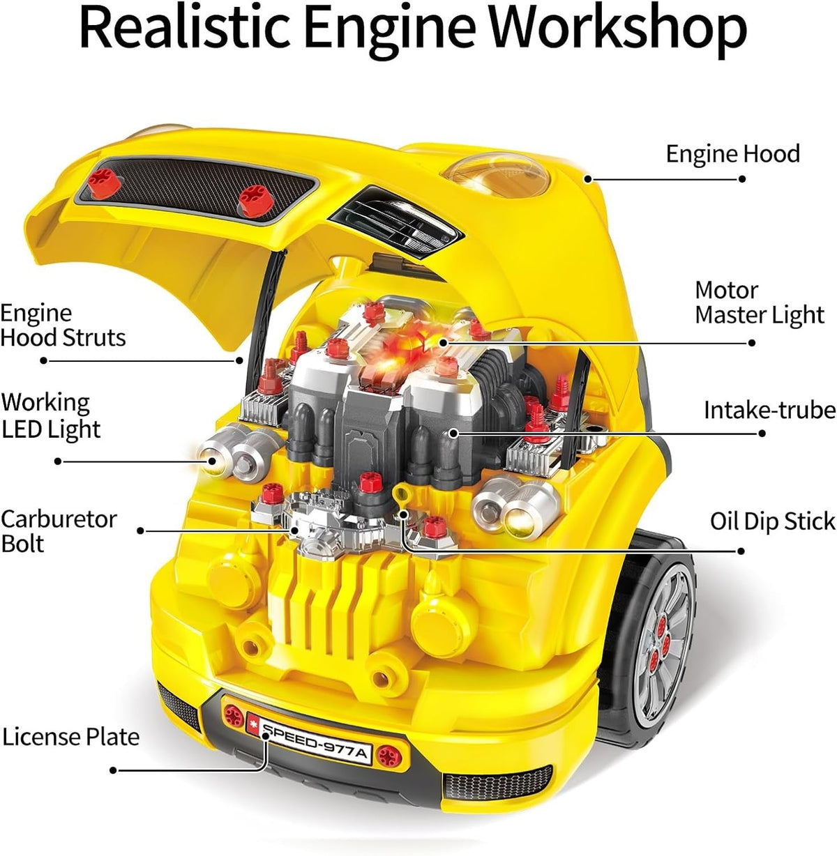 Little Mechanic Truck Builder Workshop Set