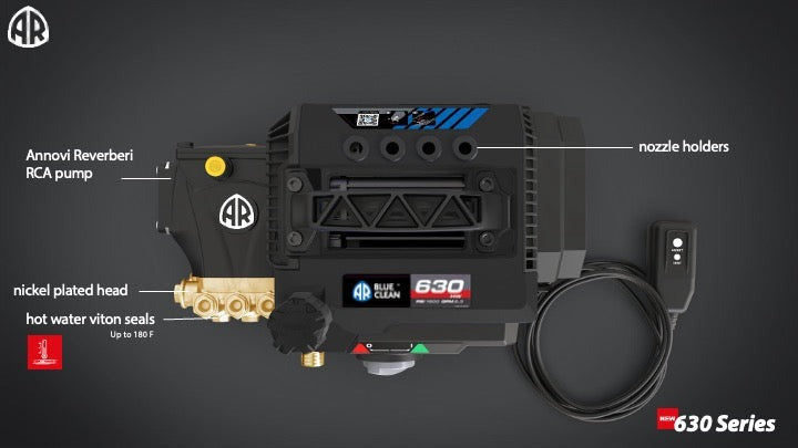 AR630 Pro Electric Pressure Washer | Commercial-Grade Performance for Detailers & Professionals