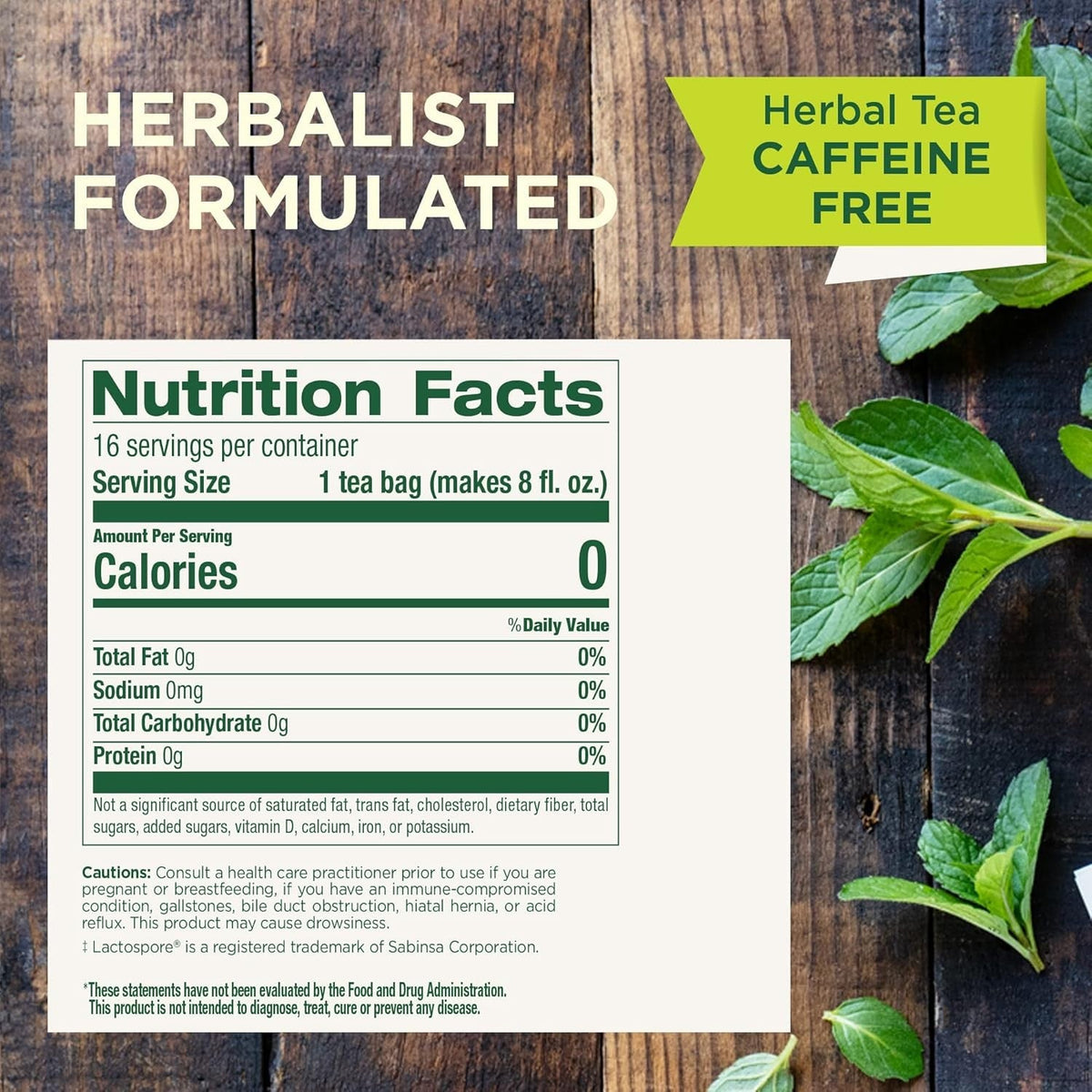Traditional Medicinals Organic Triple Mint Tea – Cozy Valentine's Day Gift Women's Who Love Herbal Remedies