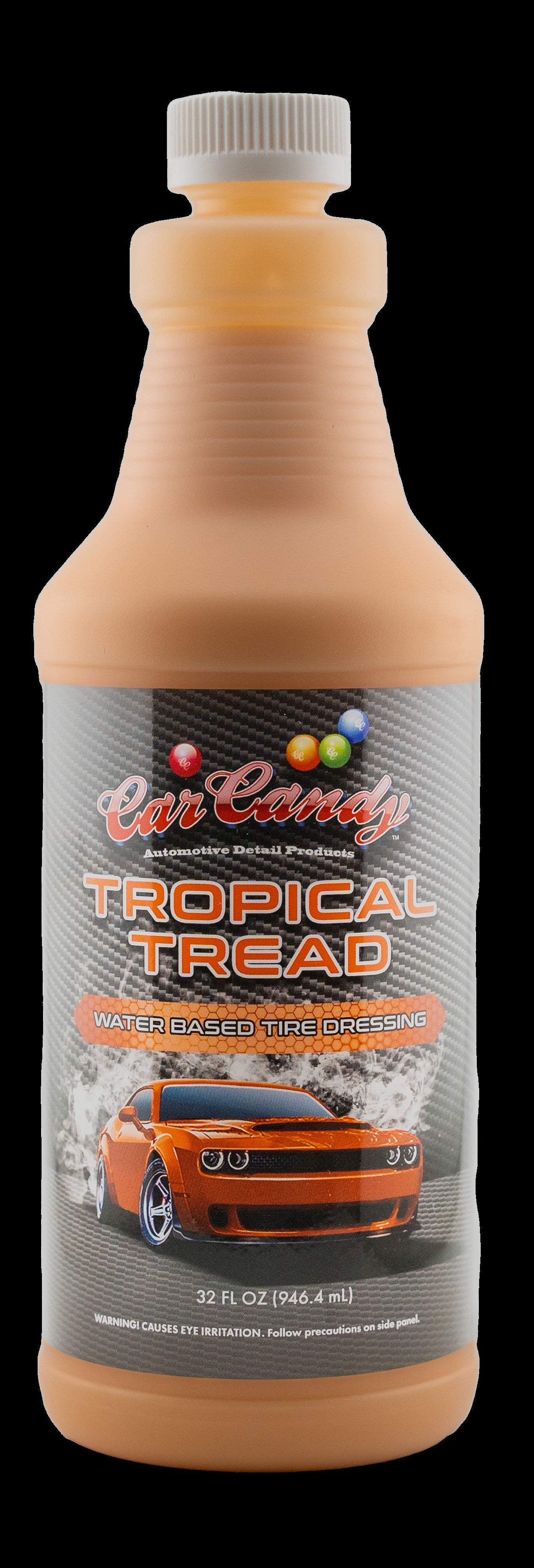Car Candy | Tropical Tread Water-Based Tire & Trim Dressing – Glossy, Protective Finish