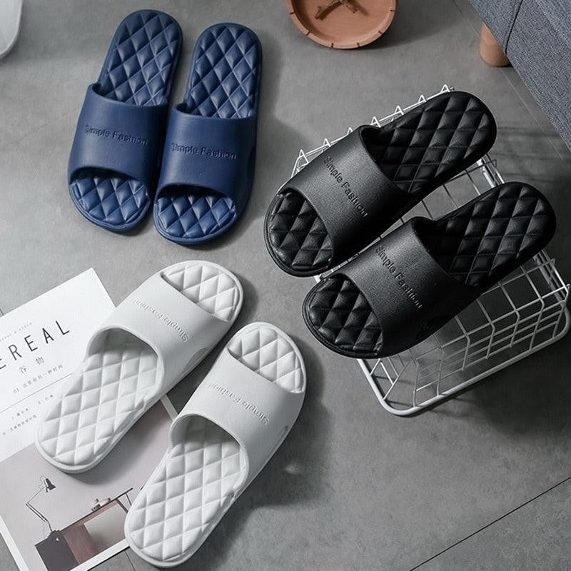 Bathroom Shower Slippers Women's Summer Soft Sole High Quality Beach Casual Shoes Indoor Home House Pool Slipper House Slipper Massage Cloud Spa Slippers Shower Slide Sandal Summer Anti-Slip Slippers For Indoor Outdoor