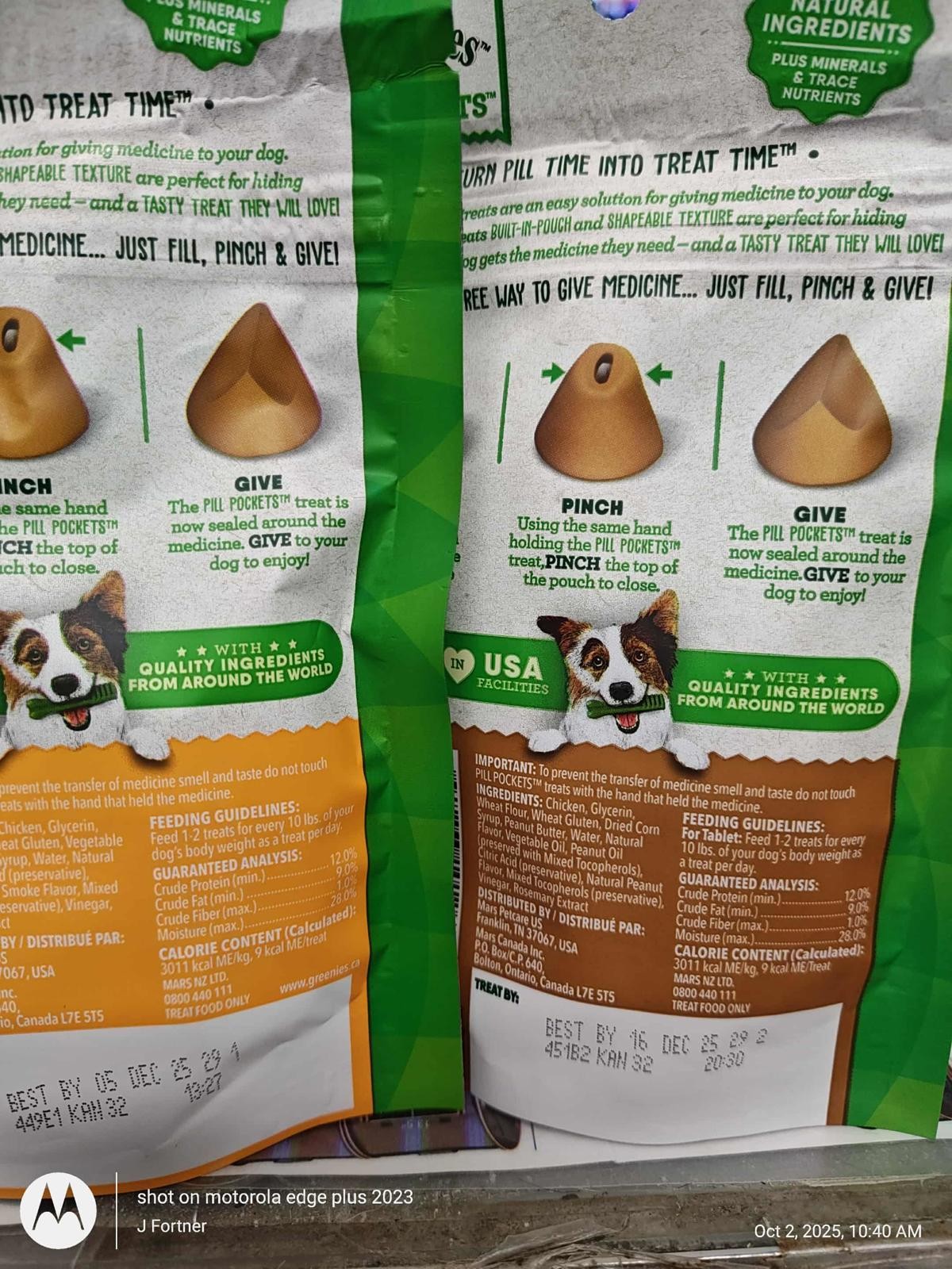 Pet Treat- Pockets for Dogs Tablet Size 30 Count 1 Bag