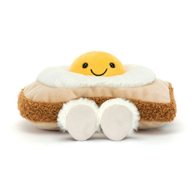 Jellycat Amuseables Egglantine Egg On Toast 煎蛋方包
