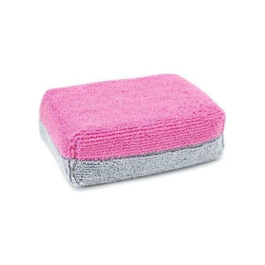 AUTOFIBER Thick Saver Applicator Microfiber Coating Applicator Sponge with Plastic Barrier